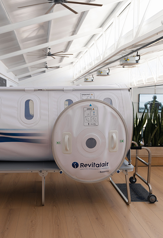 Cama Hiperbárica SFORZA - Centro de Medicina, recuperación y bienestar